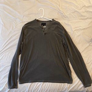 Lucky Brand Saturday Stretch Henley dark grey